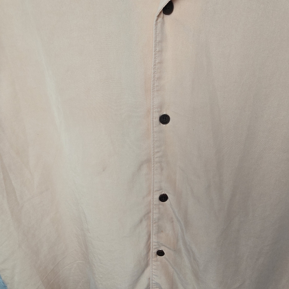 Wax London Men's Peach Short Sleeve Shirt NWT Size XL - Picture 6 of 6